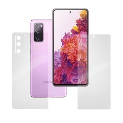 Set folii compatibile cu Samsung S20 FE 5G, SILKASE, Gel TPU, antibacterian, regenerabila