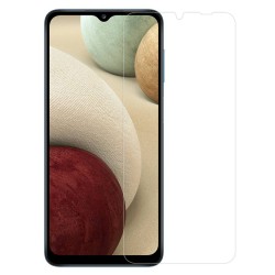 Folie sticla compatibila cu Samsung Galaxy A12 SILKASE, FullGlue, FullCover, tempered glass 10H