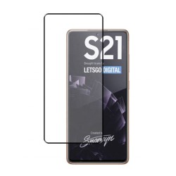 Folie sticla compatibila cu Samsung S21, SILKASE, FullGlue, FullCover, tempered glass 9H, negru Folie sticla compatibila cu Samsung S21, SILKASE, FullGlue, FullCover, tempered glass 9H, negru