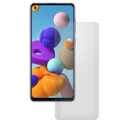 Folie mata SILKASE pentru Samsung A21s, protectie ecran, silicon regenerabil