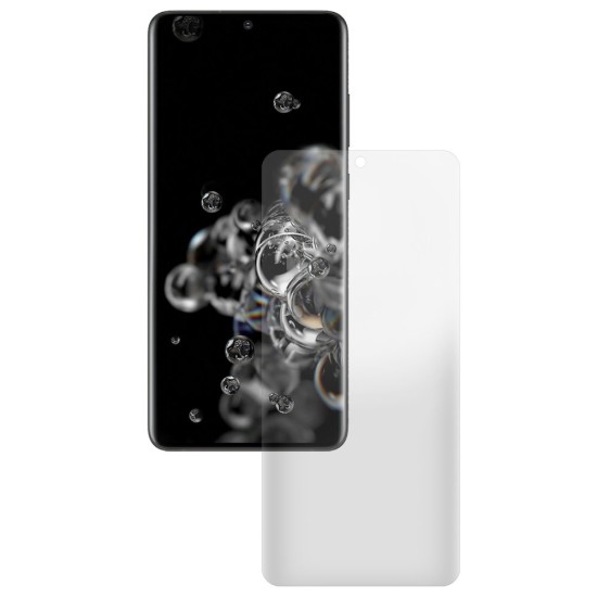 Folie mata SILKASE pentru Samsung S20 Ultra, protectie ecran, silicon regenerabil (Telefoane Samsung, F2140) by www.silkase.ro