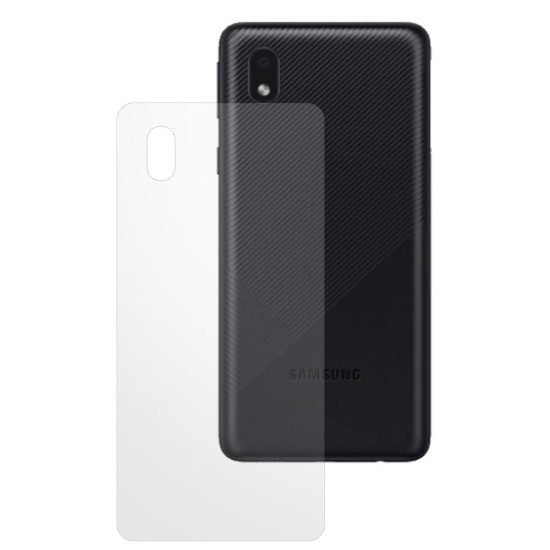 Folie spate mata SILKASE pentru Samsung A01 Core, protectie spate, silicon regenerabil (SILKASE, Telefoane Samsung) by www.silkase.ro Folie spate mata SILKASE pentru Samsung A01 Core, protectie spate, silicon regenerabil (Telefoane Samsung, F2334) by www.silkase.ro