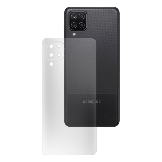 Folie spate mata SILKASE pentru Samsung A12, protectie spate, silicon regenerabil (Telefoane Samsung, F2338) by www.silkase.ro