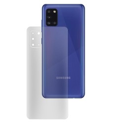 Folie spate mata SILKASE pentru Samsung A31, protectie spate, silicon regenerabil