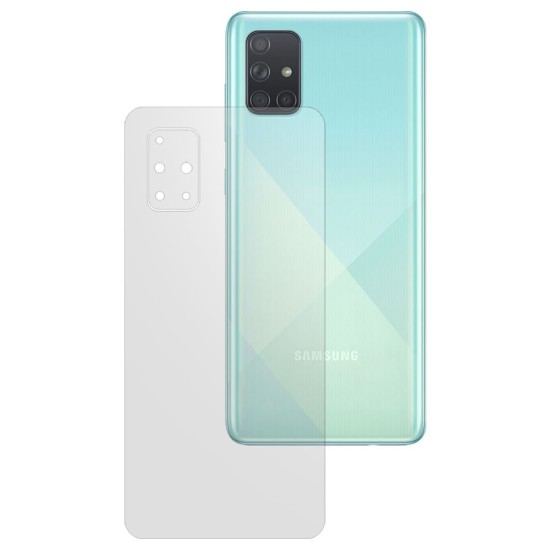 Folie spate mata SILKASE pentru Samsung A71, protectie spate, silicon regenerabil (SILKASE, Telefoane Samsung) by www.silkase.ro Folie spate mata SILKASE pentru Samsung A71, protectie spate, silicon regenerabil (Telefoane Samsung, F2349) by www.silkase.ro