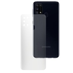 Folie spate mata SILKASE pentru Samsung M31, protectie spate, silicon regenerabil