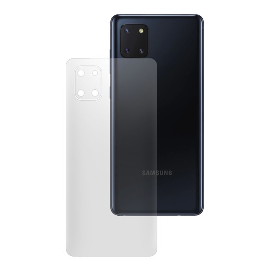 Folie spate mata SILKASE pentru Samsung Note 10 LITE, protectie spate, silicon regenerabil (SILKASE, Telefoane Samsung) by www.silkase.ro Folie spate mata SILKASE pentru Samsung Note 10 LITE, protectie spate, silicon regenerabil (Telefoane Samsung, F2362) by www.silkase.ro