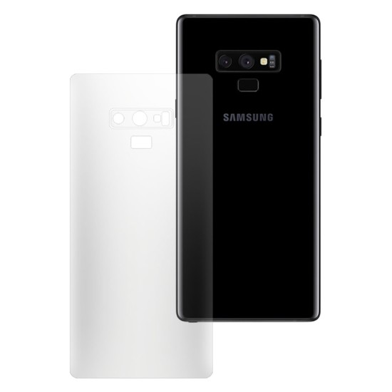 Folie spate mata SILKASE pentru Samsung Note 9, protectie spate, silicon regenerabil (Telefoane Samsung, F2367) by www.silkase.ro