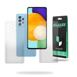 Set 2 folii mate SILKASE pentru Samsung A52, protectie telefon, silicon regenerabil