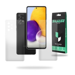Set 2 folii mate SILKASE pentru Samsung A72, protectie telefon, silicon regenerabil