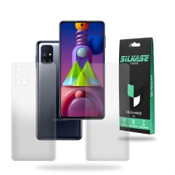 Set 2 folii mate SILKASE pentru Samsung M51, protectie telefon, silicon regenerabil