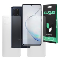 Set 2 folii mate SILKASE pentru Samsung Note 10 LITE, protectie telefon, silicon regenerabil