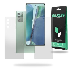Set 2 folii mate SILKASE pentru Samsung Note 20, protectie telefon, silicon regenerabil