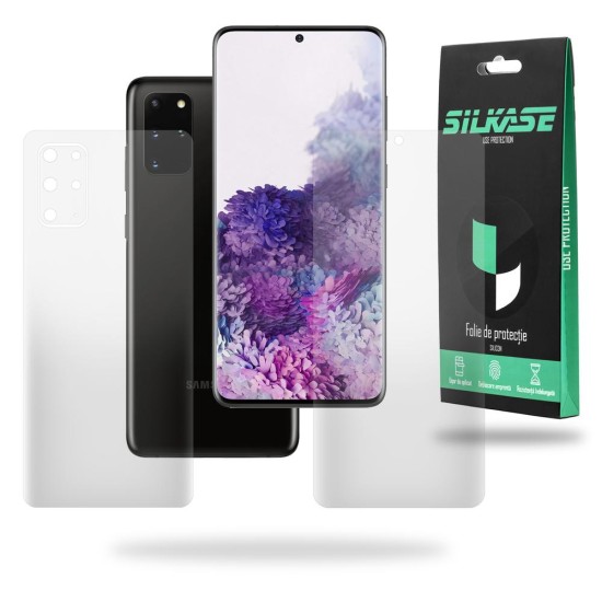 Set 2 folii mate SILKASE pentru Samsung S20 Plus, protectie telefon, silicon regenerabil (SILKASE, Telefoane Samsung) by www.silkase.ro Set 2 folii mate SILKASE pentru Samsung S20 Plus, protectie telefon, silicon regenerabil (Telefoane Samsung, F2611) by www.silkase.ro
