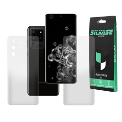 Set 2 folii mate SILKASE pentru Samsung S20 Ultra, protectie telefon, silicon regenerabil Set 2 folii mate SILKASE pentru Samsung S20 Ultra, protectie telefon, silicon regenerabil