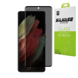 Folie sticla privacy UV SILKASE pentru Samsung S21 Ultra, FullGlue, FullCover, tempered glass 9H,negru Folie sticla privacy UV SILKASE pentru Samsung S21 Ultra, FullGlue, FullCover, tempered glass 9H,negru