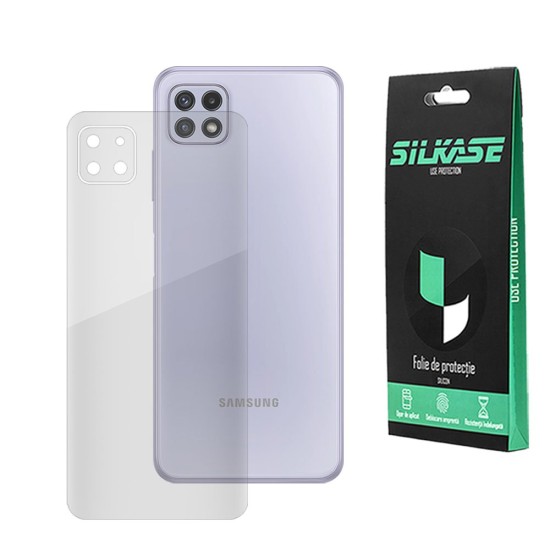 Folie spate SILKASE pentru Samsung Galaxy A22 5G, protectie spate, silicon regenerabil (SILKASE, Telefoane Samsung) by www.silkase.ro Folie spate SILKASE pentru Samsung Galaxy A22 5G, protectie spate, silicon regenerabil (Telefoane Samsung, F2940) by www.silkase.ro