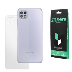 Folie mata spate SILKASE pentru Samsung Galaxy A22, protectie spate, silicon regenerabil