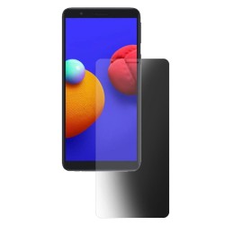 Folie privacy mata SILKASE pentru Samsung A01 Core, protectie ecran, silicon regenerabil