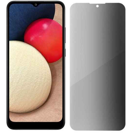 Folie privacy mata SILKASE pentru Samsung A03s, protectie ecran, silicon regenerabil (Telefoane Samsung, F3330) by www.silkase.ro