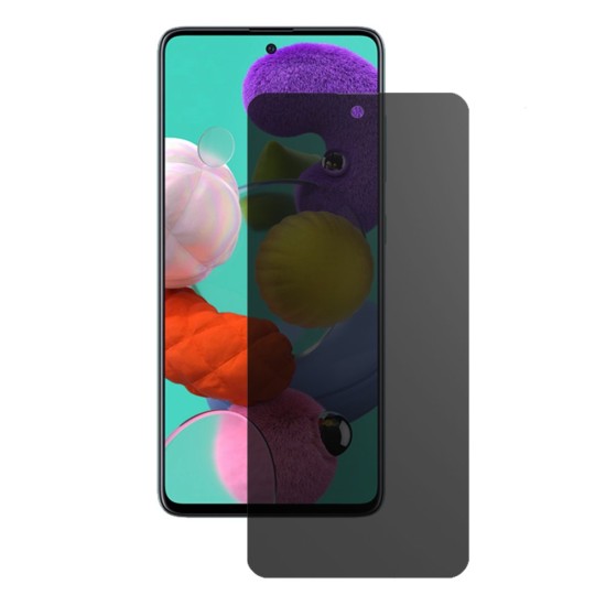 Folie privacy mata SILKASE pentru Samsung A51, protectie ecran, silicon regenerabil (Telefoane Samsung, F3340) by www.silkase.ro