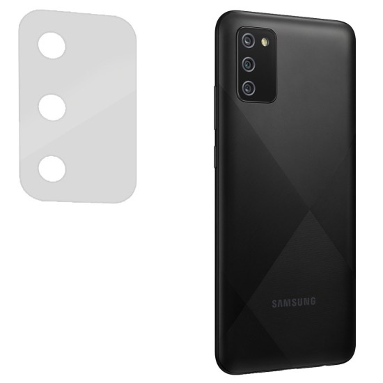 Set folii SILKASE pentru Samsung A03s, 3 buc, protectie camera silicon, regenerabile, antibacteriene (Telefoane Samsung, C0221) by www.silkase.ro