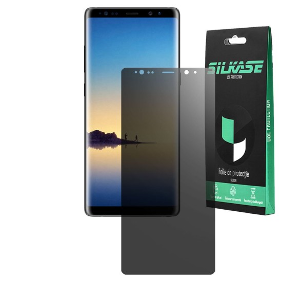 Folie privacy mata SILKASE pentru Samsung Note 8, protectie ecran, silicon regenerabil (SILKASE, Telefoane Samsung) by www.silkase.ro Folie privacy mata SILKASE pentru Samsung Note 8, protectie ecran, silicon regenerabil (Telefoane Samsung, F3365) by www.silkase.ro