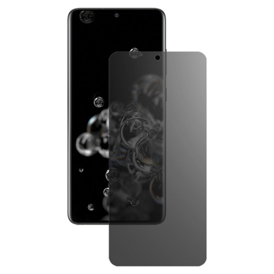 Folie privacy mata SILKASE pentru Samsung S20 Ultra, protectie ecran, silicon regenerabil (Telefoane Samsung, F3374) by www.silkase.ro