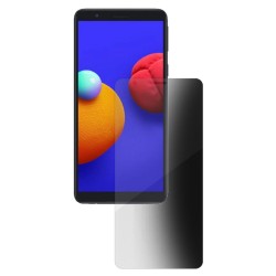 Folie privacy SILKASE pentru Samsung A01 Core, protectie ecran, silicon regenerabil