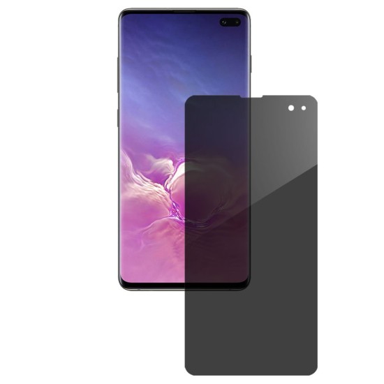 Folie privacy SILKASE pentru Samsung S10 Plus, protectie ecran, silicon regenerabil (Telefoane Samsung, F3598) by www.silkase.ro