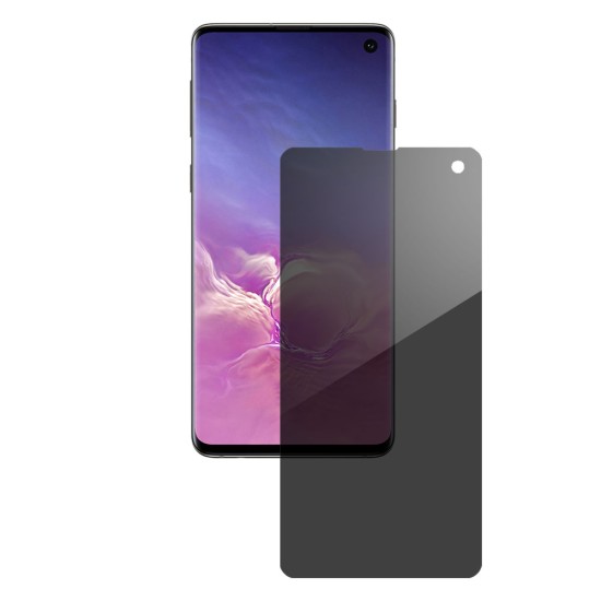 Folie privacy SILKASE pentru Samsung S10, protectie ecran, silicon regenerabil (Telefoane Samsung, F3599) by www.silkase.ro