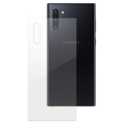 Folie spate 3D Samsung Note 10, SILKASE, Gel Silicon TPU, Regenerabil
