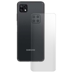 Folie spate mata SILKASE pentru Samsung Galaxy F42 5G, protectie spate, silicon regenerabil