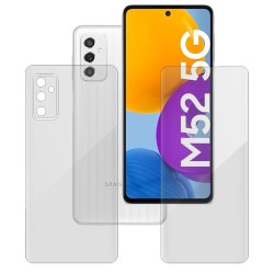Set 2 folii SILKASE pentru Samsung Galaxy M52 5G, protectie telefon, silicon regenerabil