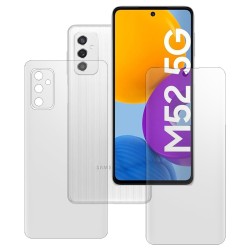 Set 2 folii mate SILKASE pentru Samsung Galaxy M52 5G, protectie telefon, silicon regenerab