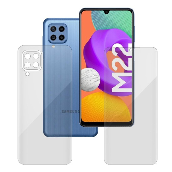Set 2 folii SILKASE pentru Samsung Galaxy M22, protectie telefon, silicon regenerabil (SILKASE, Telefoane Samsung) by www.silkase.ro Set 2 folii SILKASE pentru Samsung Galaxy M22, protectie telefon, silicon regenerabil (Telefoane Samsung, F3993) by www.silkase.ro