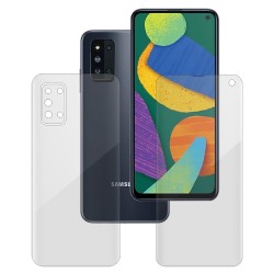 Set 2 folii SILKASE pentru Samsung Galaxy F52 5G, protectie telefon, silicon regenerabil Set 2 folii SILKASE pentru Samsung Galaxy F52 5G, protectie telefon, silicon regenerabil