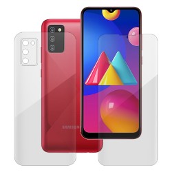 Set 2 folii SILKASE pentru Samsung Galaxy F02s, protectie telefon, silicon regenerabil