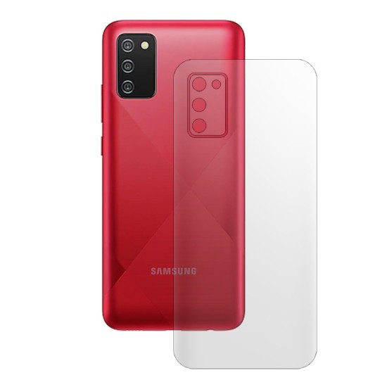 Folie spate mata SILKASE pentru Samsung Galaxy F02s, protectie spate, silicon regenerabil (SILKASE, Telefoane Samsung) by www.silkase.ro Folie spate mata SILKASE pentru Samsung Galaxy F02s, protectie spate, silicon regenerabil (Telefoane Samsung, F4043) by www.silkase.ro