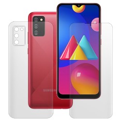 Set 2 folii mate SILKASE pentru Samsung Galaxy F02s, protectie telefon, silicon regenerabil