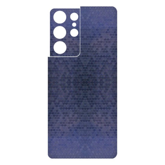 Folie Skin SILKASE pentru Samsung S21 Ultra, albastru hexa, protectie spate telefon (SILKASE, Telefoane Samsung) by www.silkase.ro Folie Skin SILKASE pentru Samsung S21 Ultra, albastru hexa, protectie spate telefon (Telefoane Samsung, S0232) by www.silkase.ro