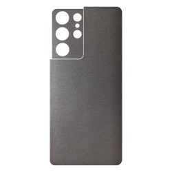 Folie Skin SILKASE pentru Samsung S21 Ultra, gri brushed, protectie spate telefon Folie Skin SILKASE pentru Samsung S21 Ultra, gri brushed, protectie spate telefon