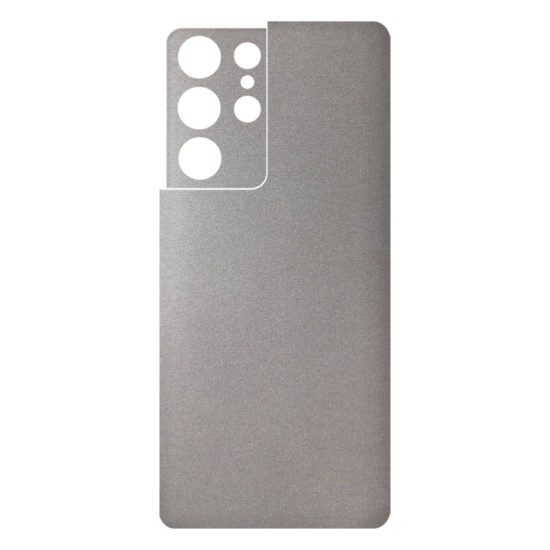 Folie Skin SILKASE pentru Samsung S21 Ultra, gri deschis, protectie spate telefon (SILKASE, Telefoane Samsung) by www.silkase.ro Folie Skin SILKASE pentru Samsung S21 Ultra, gri deschis, protectie spate telefon (Telefoane Samsung, S0240) by www.silkase.ro