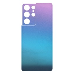 Folie Skin SILKASE pentru Samsung S21 Ultra, magenta cameleon, protectie spate telefon