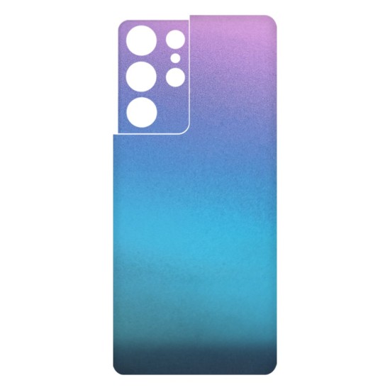 Folie Skin SILKASE pentru Samsung S21 Ultra, magenta cameleon, protectie spate telefon (Telefoane Samsung, S0243) by www.silkase.ro
