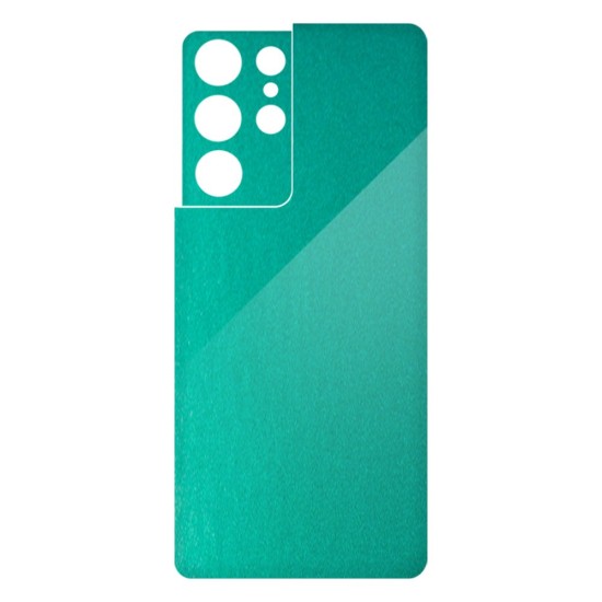 Folie Skin SILKASE pentru Samsung S21 Ultra, turcoaz metalic, protectie spate telefon (SILKASE, Telefoane Samsung) by www.silkase.ro Folie Skin SILKASE pentru Samsung S21 Ultra, turcoaz metalic, protectie spate telefon (Telefoane Samsung, S0251) by www.silkase.ro
