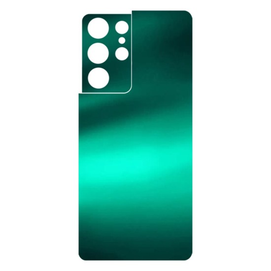 Folie Skin SILKASE pentru Samsung S21 Ultra, verde emerald, protectie spate telefon (SILKASE, Telefoane Samsung) by www.silkase.ro Folie Skin SILKASE pentru Samsung S21 Ultra, verde emerald, protectie spate telefon (Telefoane Samsung, S0252) by www.silkase.ro