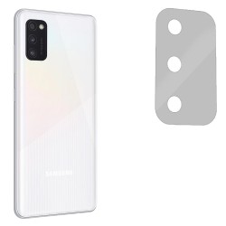 Set folii SILKASE pentru Samsung A41, 3 buc protectie camera silicon, regenerabile, antibacteriene