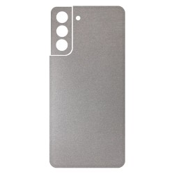 Folie Skin SILKASE pentru Samsung S21 Plus, gri deschis, protectie spate telefon Folie Skin SILKASE pentru Samsung S21 Plus, gri deschis, protectie spate telefon