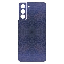 Folie Skin SILKASE pentru Samsung S21, albastru hexa, protectie spate telefon Folie Skin SILKASE pentru Samsung S21, albastru hexa, protectie spate telefon